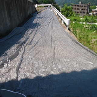 【農業・車庫等に】遮光ネット　遮光シート　50m×5.8ｍ　シル...