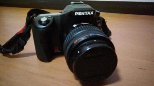 付属品付　ペンタックス　一眼レフカメラ　K100D