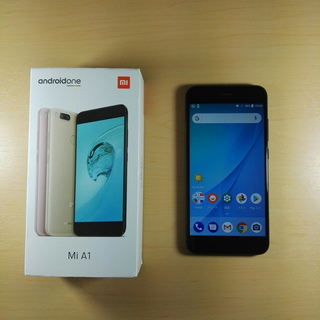 ☆美品 Xiaomi Mi A1 android one 4G/32GB ダブルレンズ Android8.0 DSDS機能 SIMフリー
