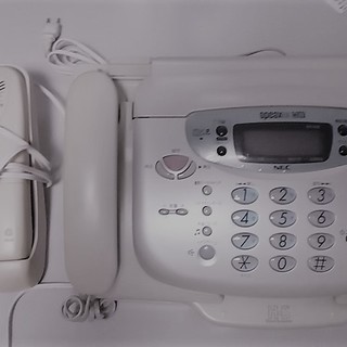 感熱式NECFAX付電話機 ジャンク品
