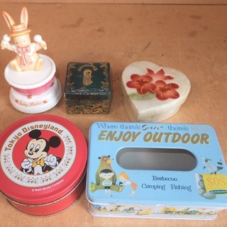 ディズニー Disney ミッキーマウスの缶 CAN 各種ケース...