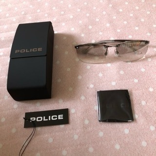 POLICEサングラス未使用品