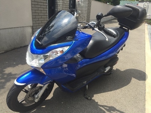 PCX125 JF28後期 12000km アラーム・リアボックス付