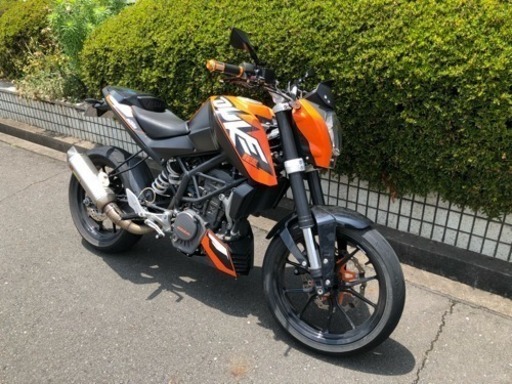 KTM 125 DUKE 自賠責5年付き