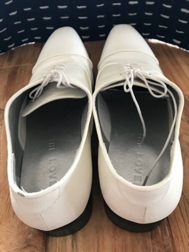 メンズ白い靴 結婚式に 日本製28cm The Lovel Sgmt21 大濠公園の靴 バッグの中古あげます 譲ります ジモティーで不用品の処分