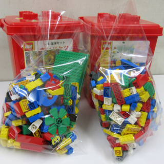 LEGO 4244 基本セット 2バケツ分 レゴブロック 西宮の沢