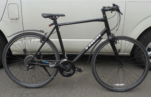 南12条店 TREK トレック クロスバイク FX3 22.5インチ C-T 570mm 185~195cm 3×9 ブラック