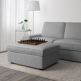 IKEA シーヴィク　オットマン KIVIK シーヴィク オットマン 収納付き, トレースンド ライト