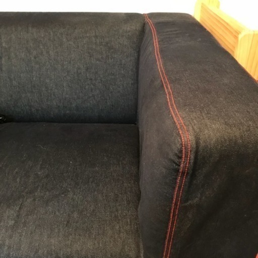 Ikea Klippan ソファ 幅180cm 本体 デニム製カバー きく 大島のソファの中古あげます 譲ります ジモティーで不用品の処分