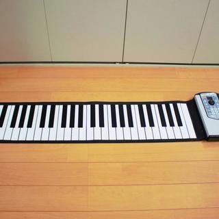 anypia シリコン製 電子ピアノ デジタル音源 コンパクト収納