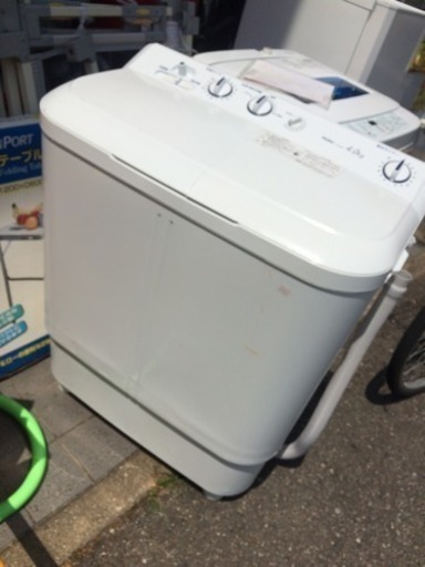 ハイアール 4.0kg 2槽式洗濯機 2016年 JW-w40E
