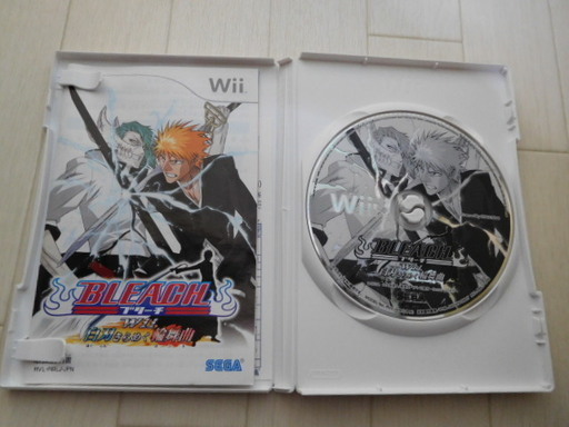 Wii ブリーチ Wii 白刃きらめく輪舞曲 すのーどろっぷ 船橋のテレビゲーム Wii の中古あげます 譲ります ジモティーで不用品の処分