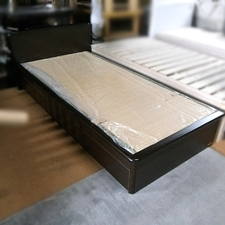 札幌 畳は新品!【畳ベッド シングル フランスベッド 】日本製 FranceBed 引出し×2 ブラウン/茶系 本郷通店
