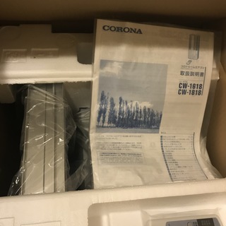 コロナ　窓用エアコン　CW-1618　新品未使用（開封のみ）