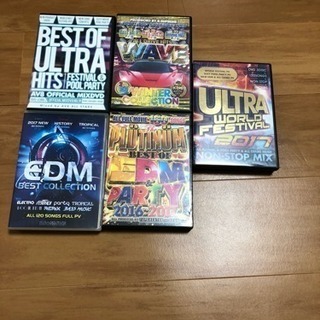 edm ダンスミュージック DVD 10セット