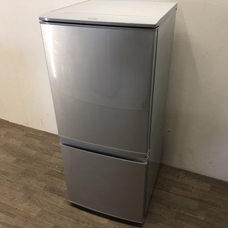 ☆062099 シャープ 2ドア冷蔵庫 17年製☆