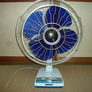 昭和レトロの扇風機