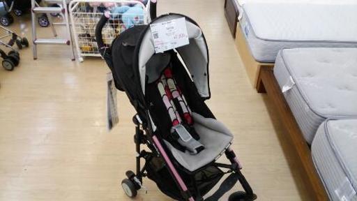 安心の保証付！クリーニング済！アップリカの stick paleta pink、A型ベビーカーです！