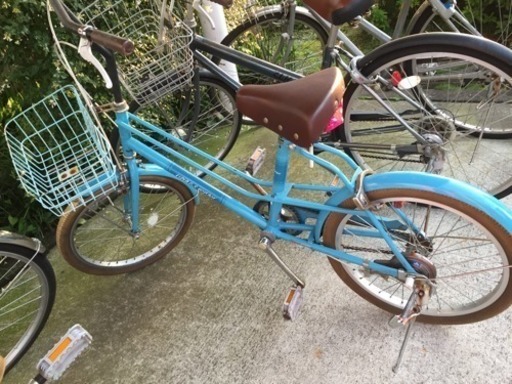 青 自転車