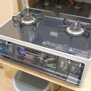 都市ガス ガステーブル グランドシェフ パロマ PA-91WCK-R 12A13A 2012年製 ☆ PayPay(ペイペイ)決済可能 ☆ 札幌市 清田区 平岡