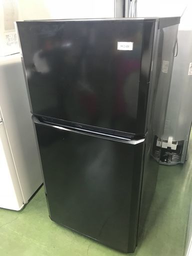 現状品！ハイアール Haier 2ドア 冷蔵庫 106L JR-N106H 2014年 ブラック 黒