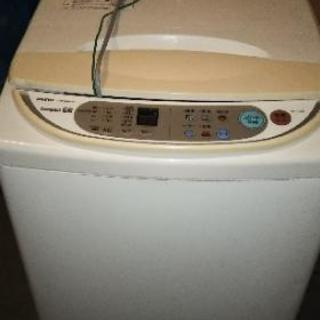 サンヨー洗濯機6キロ2002年製