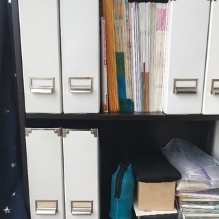 ファイル型収納ボックス