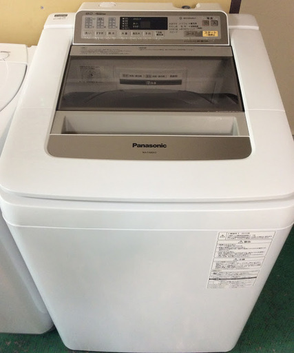 【送料無料・設置無料サービス有り】洗濯機 2015年製 Panasonic NA-FA80H2 中古