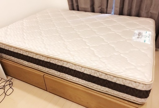 無印良品ベッド ダブルサイズ +マットFrance
