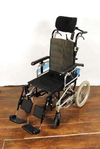 高級 車椅子　MIKI　FORCE　リクライニング　軽量アルミ 介助用 ヘッドレスト　アントレ
