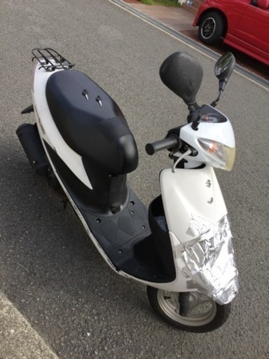 アドレスv50 CA42A 引き取りでタイヤ前後ほぼ新品