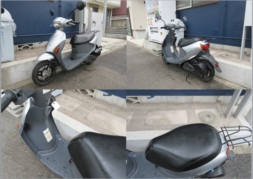 埼玉川口発！スズキ レッツ4 後期型 シルバー 即引渡し可能！ 埼玉