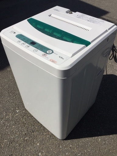 お取引1000件突破記念価格❗️4.5キロ洗濯機超クリーニング済み✨