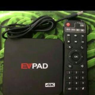 世界のTV見れるAndroid TVbox Evpad セット