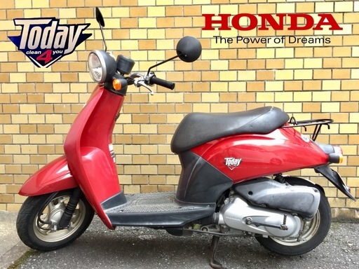 【お譲り済み】ホンダ TODAY レッド 4スト