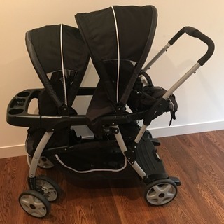 【取引完了】【定価5万/使用3ヶ月】GRACO ベビーカー 2人乗り クリック コネクト LXストローカー 板橋区