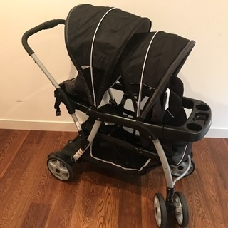 【取引完了】【定価5万/使用3ヶ月】GRACO ベビーカー 2人乗り クリック コネクト LXストローカー 板橋区