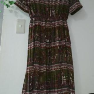 レトロワンピース夏のお出かけにおしゃれ着 くま 仁川のワンピースの中古 古着あげます 譲ります ジモティーで不用品の処分