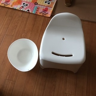 【取引中】IKEA お風呂のイス 桶 セット