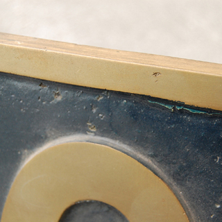 蒸気機関車 C58392 砲金 ナンバープレート（78.7×22.2×1.2cm