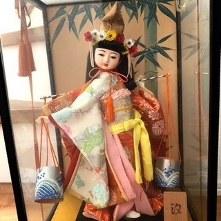 日本人形 ガラス ケース 着物 和装 値下げ中