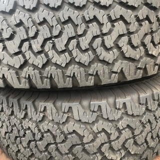 ランクル 100 70 グッドリッチ 17インチ 8j＋45 苫小牧まで引取限定