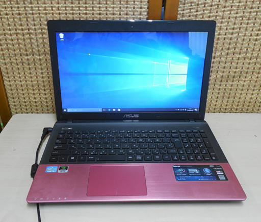 南12条店 ASUS ノートパソコン K55V Win10 Core i5-3210M 4GB/750GB 15.6型 DVDマルチ