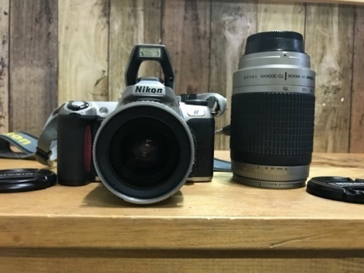 NIKON u AF 一眼レフフィルムカメラ レンズ×2つ