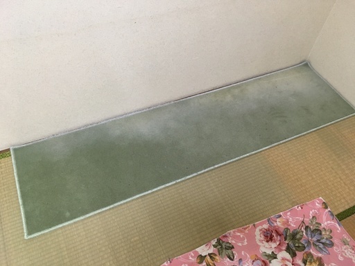 細長い絨毯 じゅうたん 細長いカーペット４５ｃｍ １７０ｃｍ カトちゃんペ 原のカーペット マット ラグ の中古あげます 譲ります ジモティーで不用品の処分