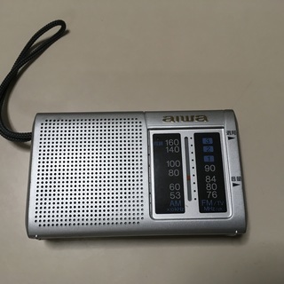 aiwa ワイドFM対応 FM/AMコンパクトラジオ CR-AS...