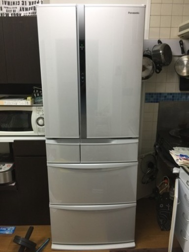 Panasonic 冷蔵庫 NR-FVF452-W 451L 大阪送料込-