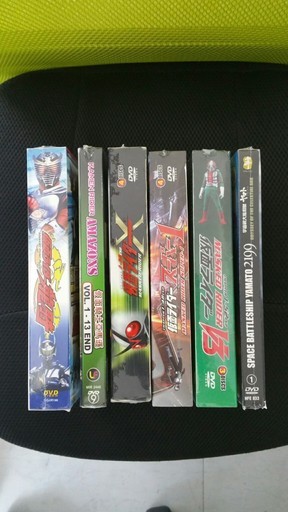 仮面ライダーdvd処分品6タイトル全部まとめて3500円 ｍｓｓ 県庁前の本 Cd Dvdの中古あげます 譲ります ジモティーで不用品の処分
