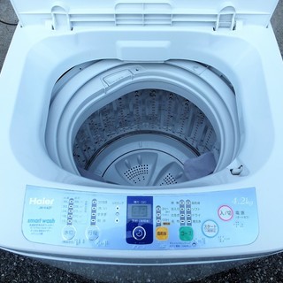 ☆ハイアール Haier JW-K42F 4.2kg 風乾燥機能搭載全自動洗濯機◆汚れをしっかり洗浄 - 横浜市
