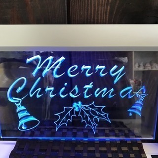 クリスマス電飾看板